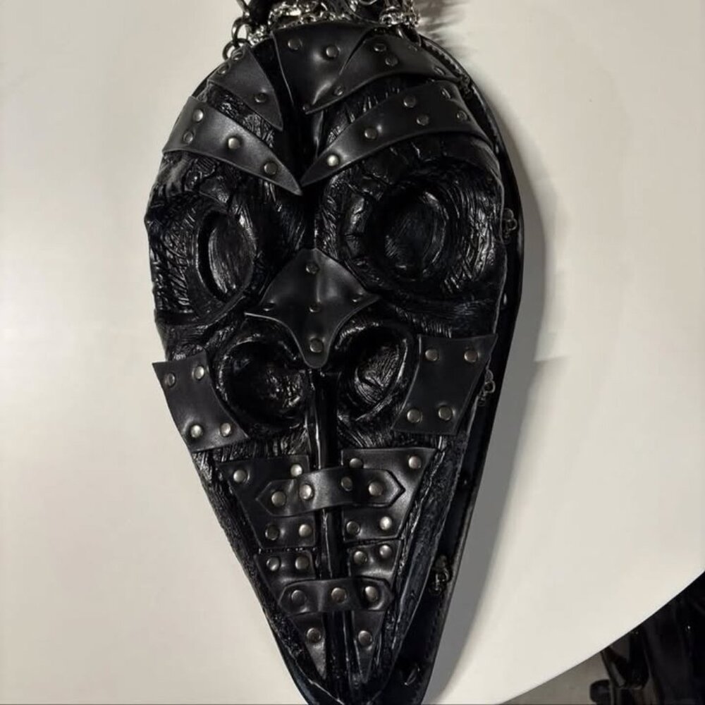 3dD backpack fashion studded birds body bag purse chain Halloween Rossie viren